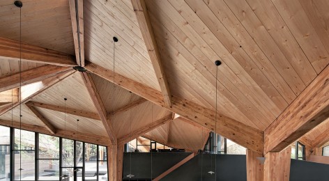 03-屋顶局部仰视 View of the ceiling detail (Photo credit_XIA Zhi)