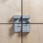混凝土小屋，致敬过往岁月的柜门把手 / Material Immaterial studio