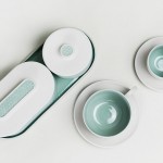 开启触感的BUTTON系列下午茶餐具 / 所目陶瓷工作室