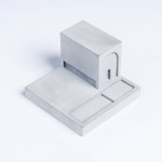 混凝土小屋，致敬过往岁月的柜门把手 / Material Immaterial studio