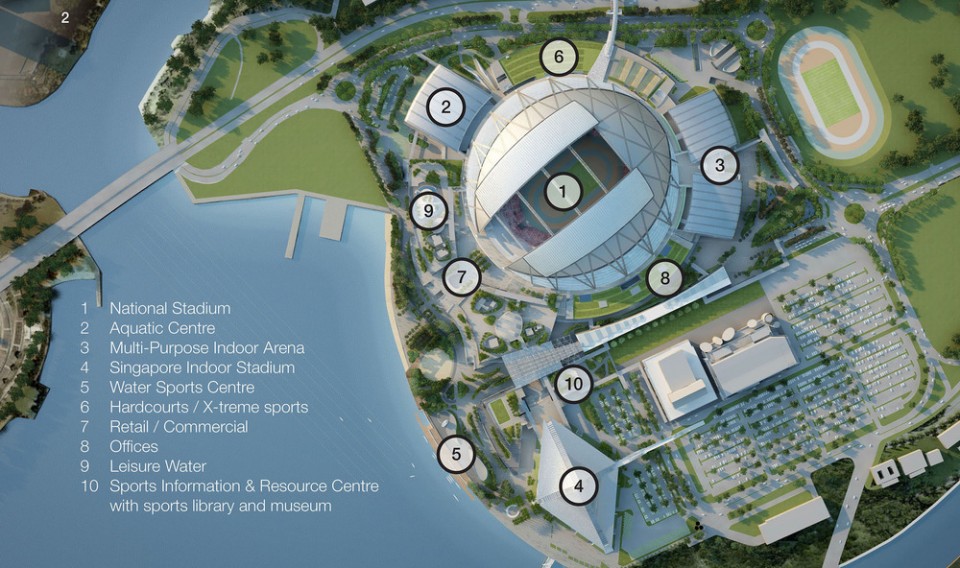 11-Singapore National Stadium Singapore by Arup Associates