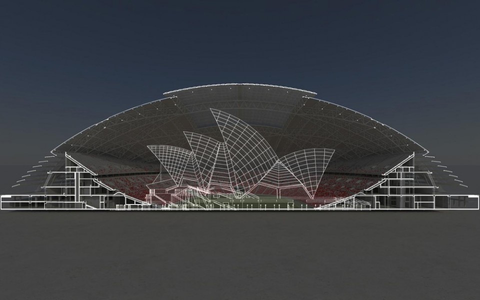 13-Singapore National Stadium Singapore by Arup Associates