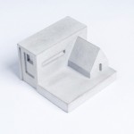 混凝土小屋，致敬过往岁月的柜门把手 / Material Immaterial studio