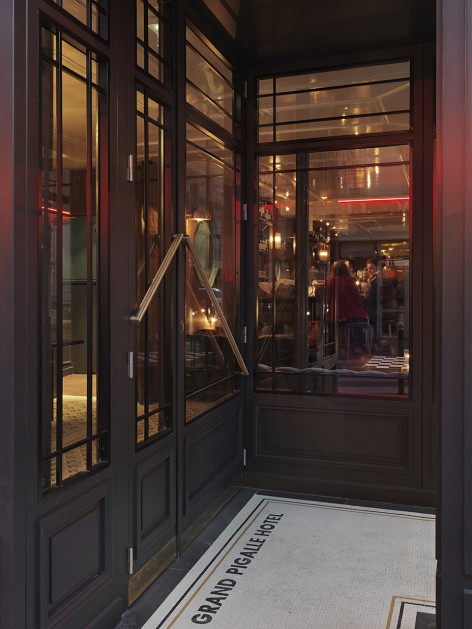 Grand Pigalle Hotel by Chzon Design, Paris, France. Photo Credit : Kristen Pelou