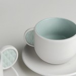 开启触感的BUTTON系列下午茶餐具 / 所目陶瓷工作室