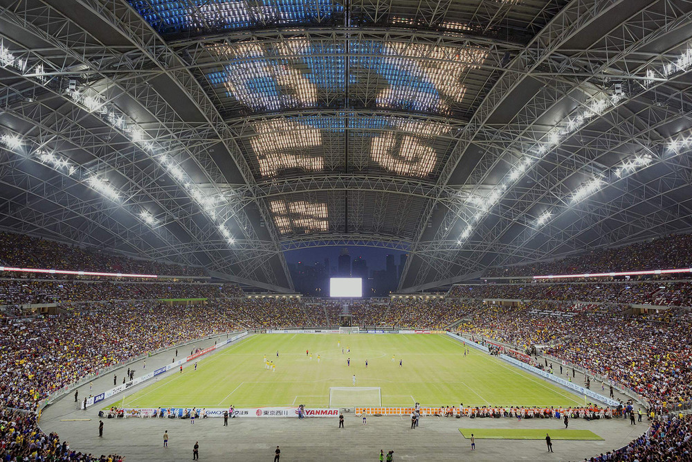 Singapore National Stadium by Arup 谷德设计网