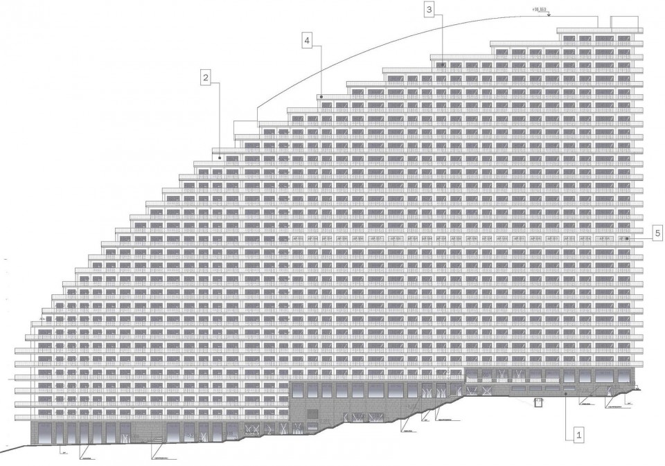 Actor Galaxy multifunctional complex with apartments by SPEECH Architectural office-21