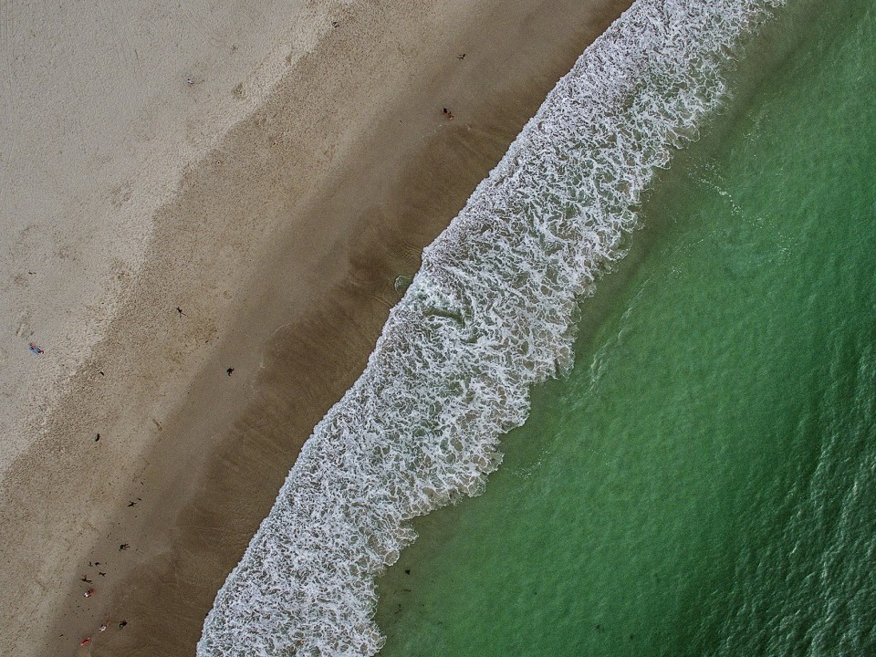Images shot with a drone.