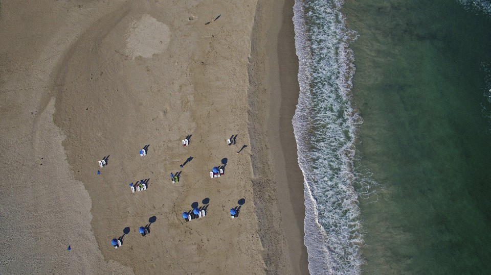 Images shot with a drone.