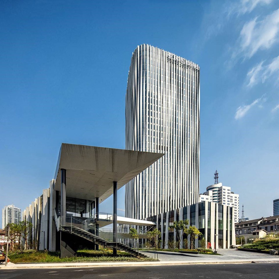 上海虹口soho / 隈研吾建筑都市设计事务所