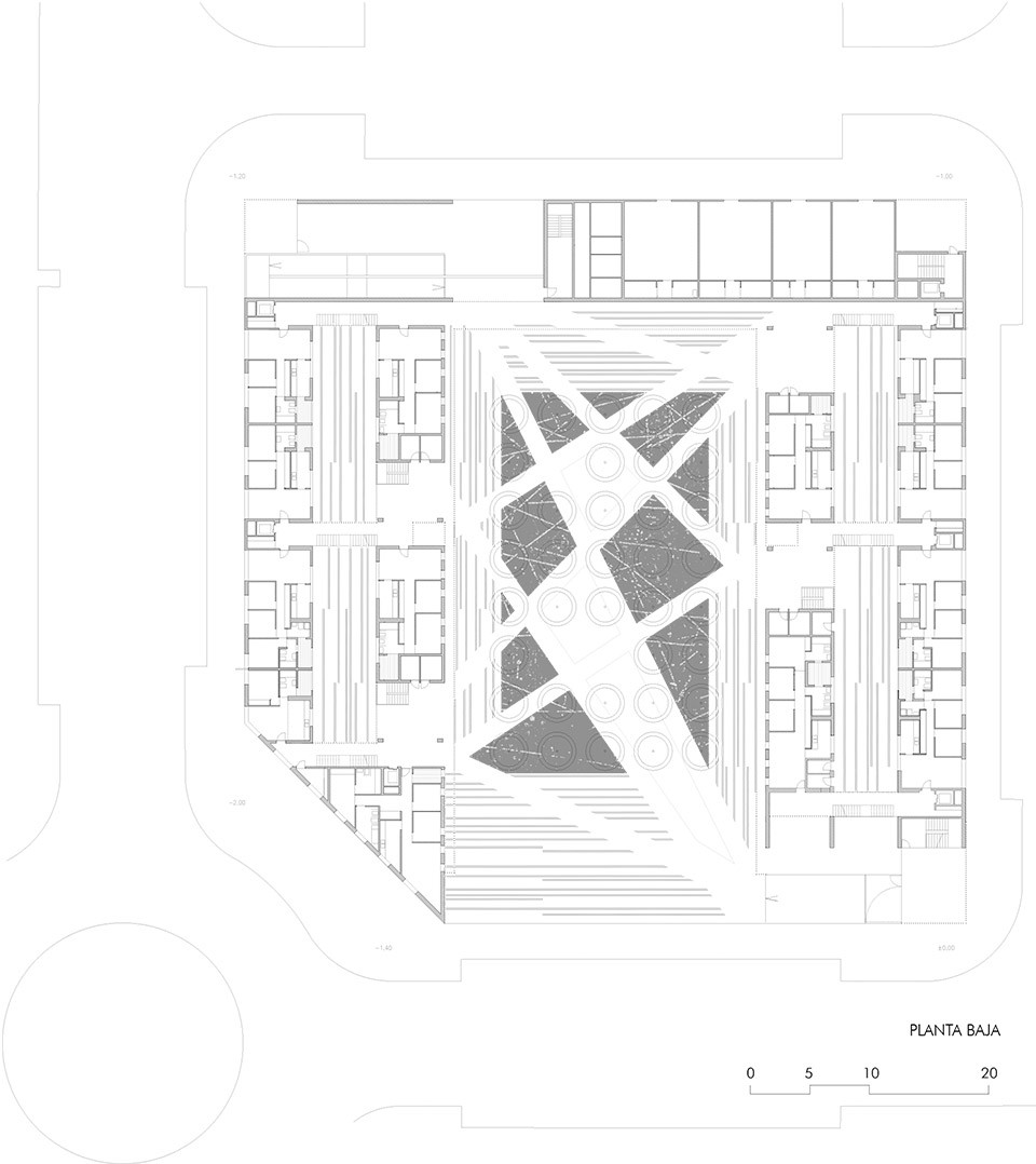 Social Housing In VALLECAS by Guillermo Vázquez Consuegra-14