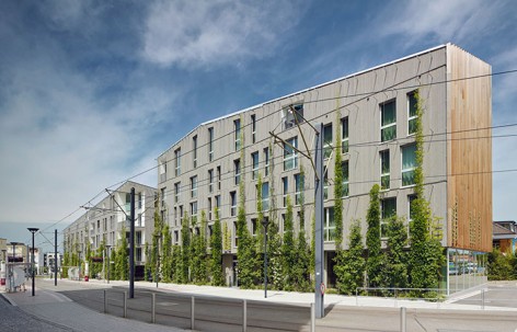 德国Stadthaus M1 绿城酒店和公寓项目 / Barkow Leibinger