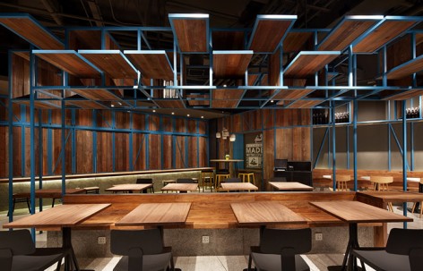北京条顿骑士餐厅 / 古鲁奇建筑咨询有限公司