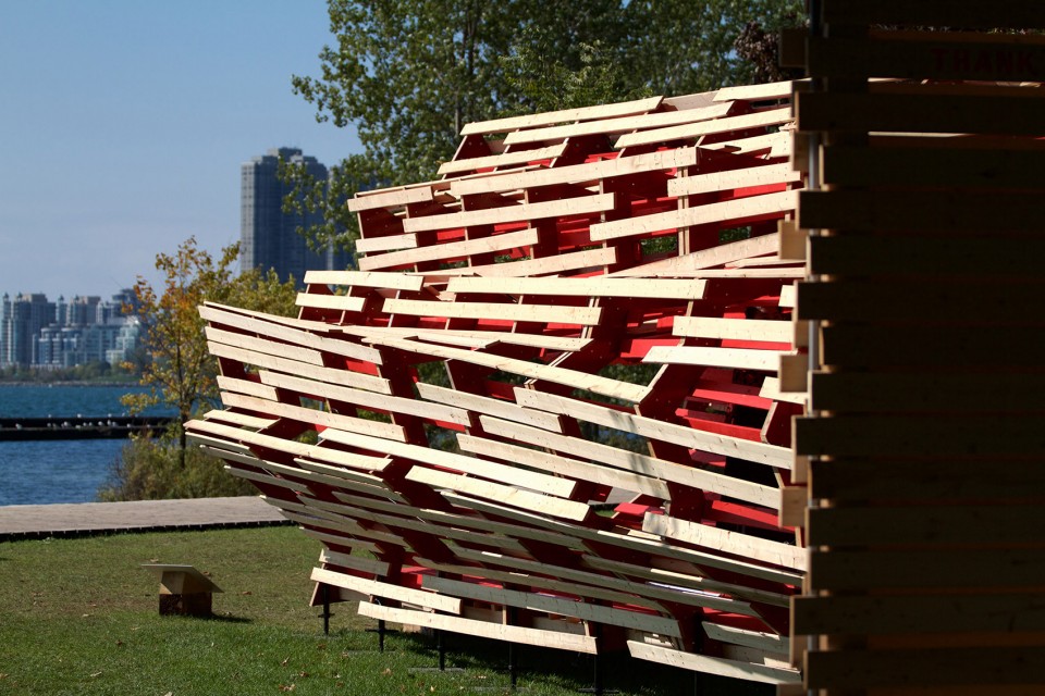 003-Wooden Memorial in Toronto, Cananda by Hello Wood