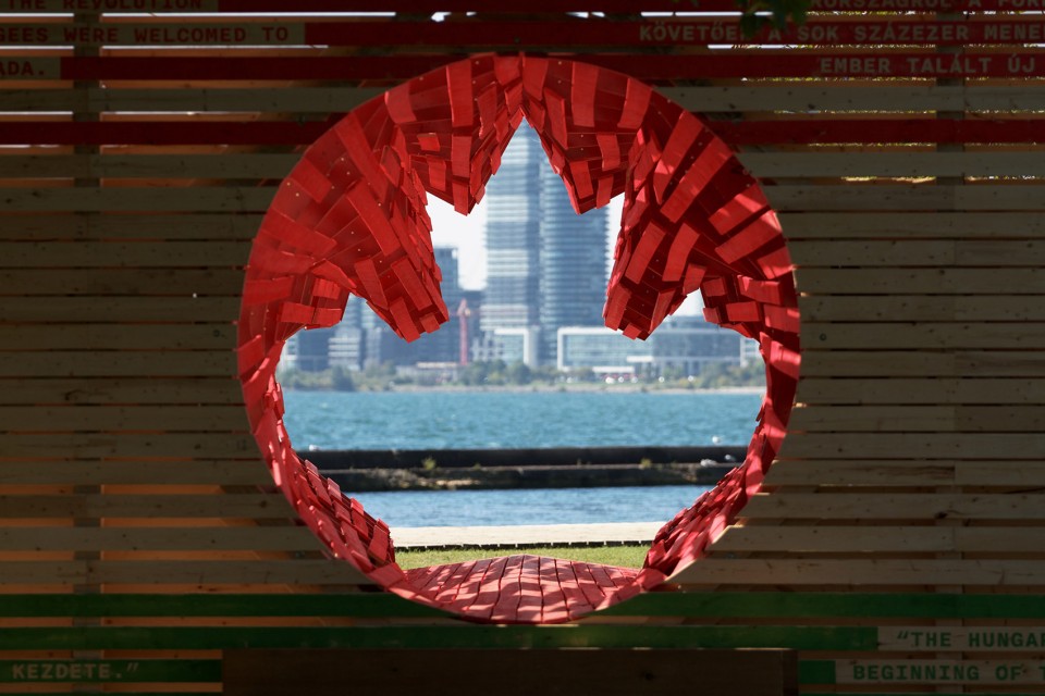 008-Wooden Memorial in Toronto, Cananda by Hello Wood