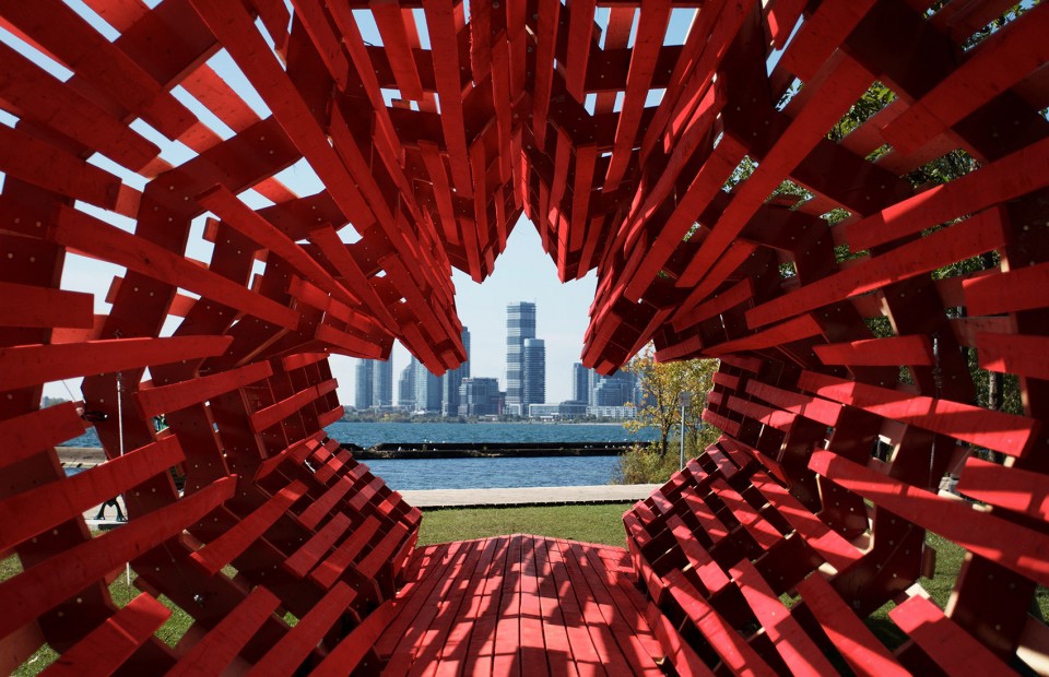011-Wooden Memorial in Toronto, Cananda by Hello Wood