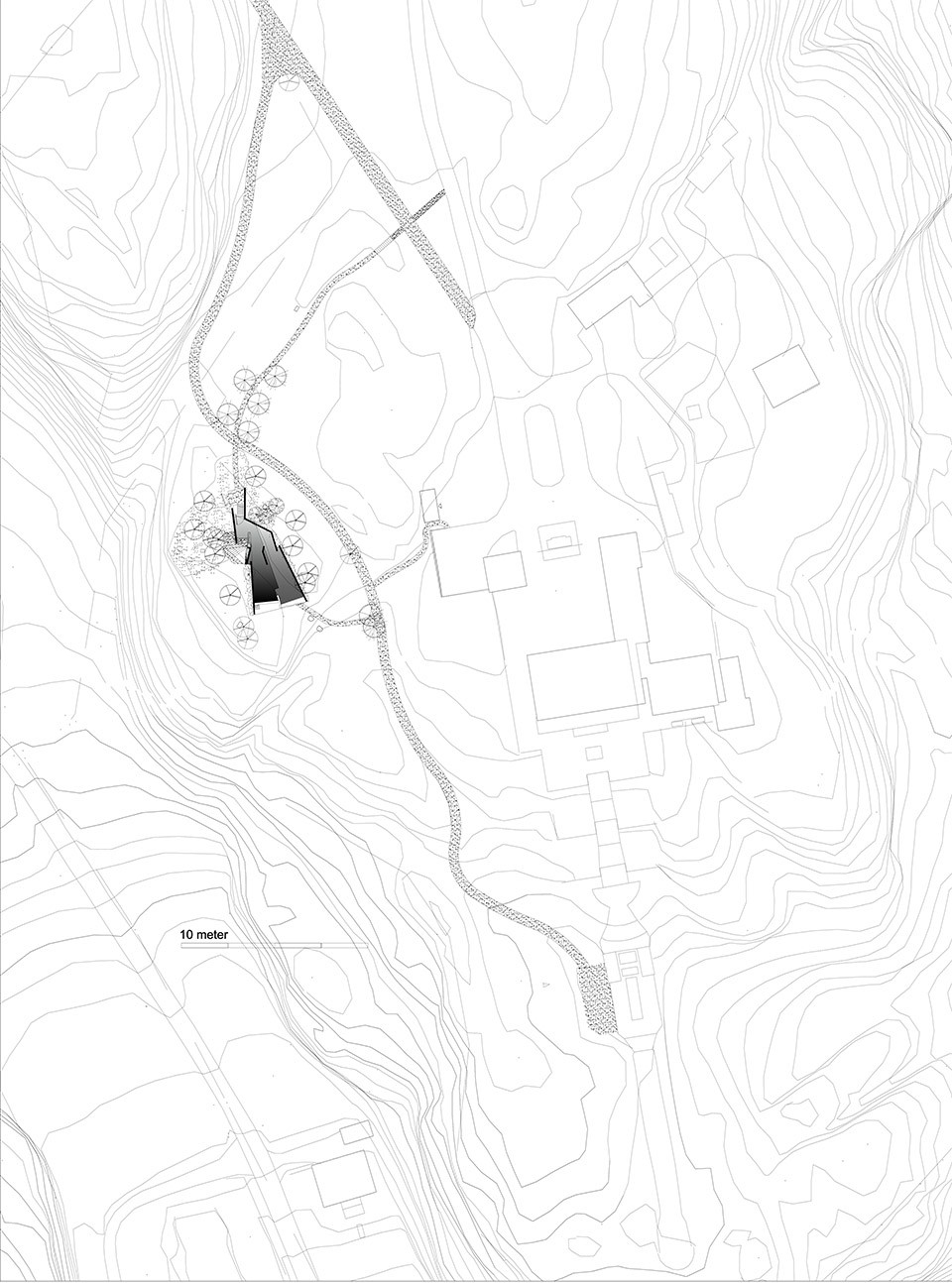 Midtåsen_site plan with scale bar_black_2