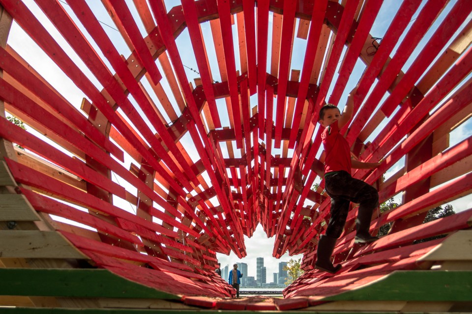 013-Wooden Memorial in Toronto, Cananda by Hello Wood
