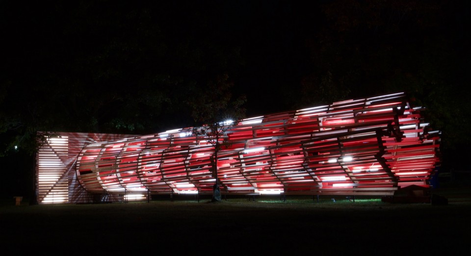 018-Wooden Memorial in Toronto, Cananda by Hello Wood