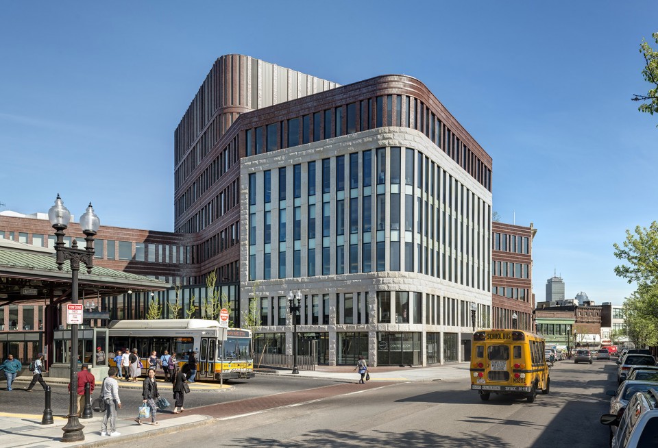 Boston School Committee Building at Dudley Square