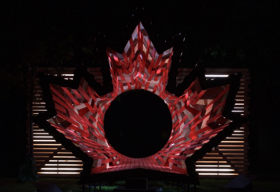 030-Wooden Memorial in Toronto, Cananda by Hello Wood
