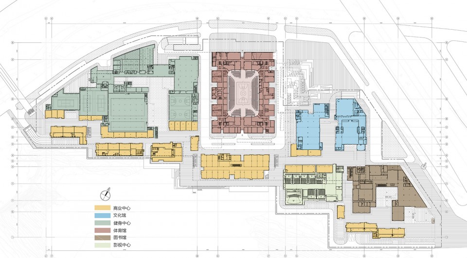 036-SND Cultural and Sports Center_Tianhua