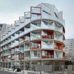灰红锐影 - Clichy-Batignolles巴黎生态区疗养院 / Atelier du Pont