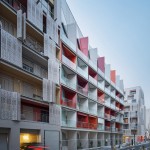 灰红锐影 - Clichy-Batignolles巴黎生态区疗养院 / Atelier du Pont
