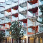 灰红锐影 - Clichy-Batignolles巴黎生态区疗养院 / Atelier du Pont