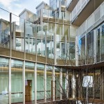 灰红锐影 - Clichy-Batignolles巴黎生态区疗养院 / Atelier du Pont
