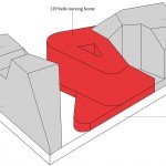 灰红锐影 - Clichy-Batignolles巴黎生态区疗养院 / Atelier du Pont