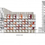 灰红锐影 - Clichy-Batignolles巴黎生态区疗养院 / Atelier du Pont