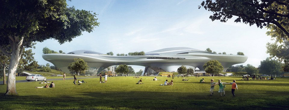 Lucas Museum of Narrative Art_LA_aerial_low res_LA_low res