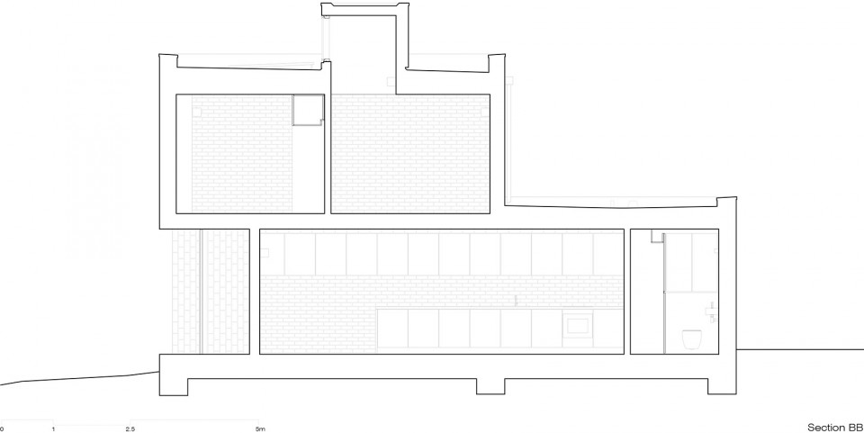 Mews House_Russell Jones_05 Section BB 副本