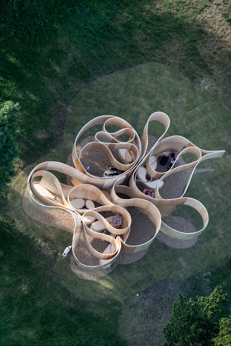 2016 Serpentine Summer House by Barkow Leibinger - 谷德设计网