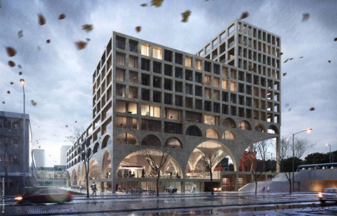 阿姆斯特丹West Beat综合体 / Studioninedots and Lingotto