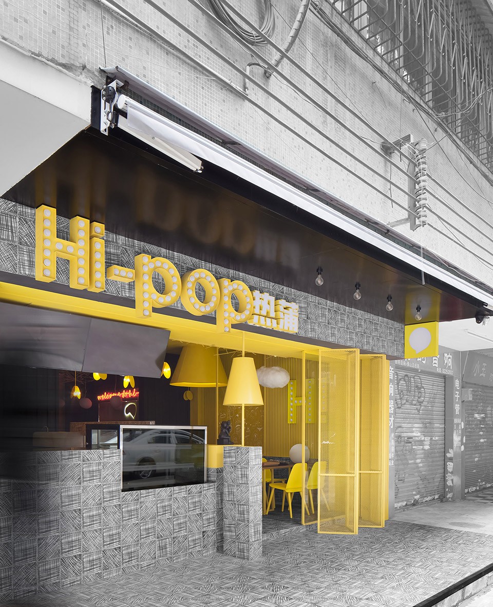 001-HI-POP Tea Concept Store by CONSTRUCTION UNION