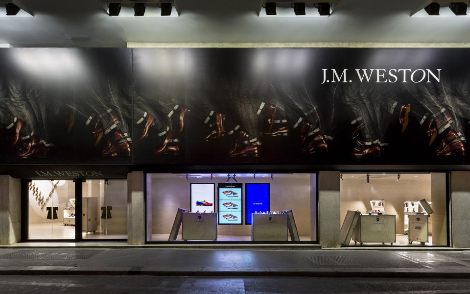 电影院中的鞋店–jmweston香榭丽舍大街限时店locianimaarchitectures
