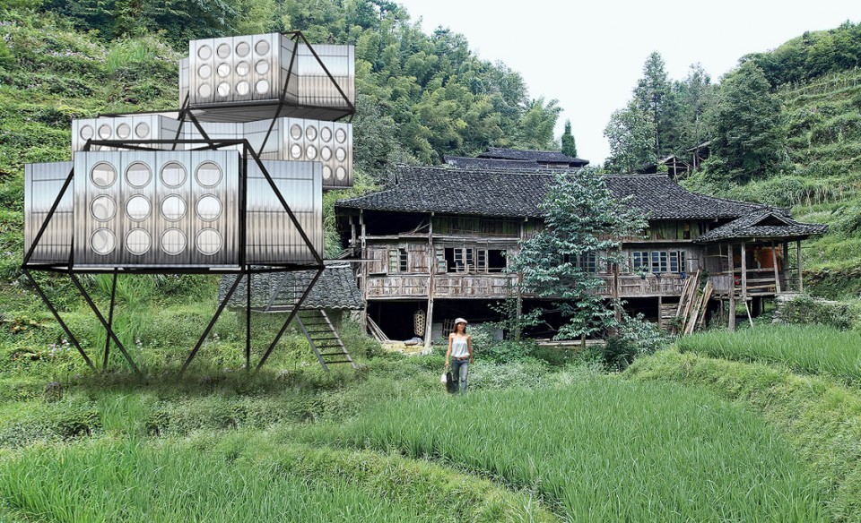 013-The Plugin Tower, Shenzhen, China by PAO