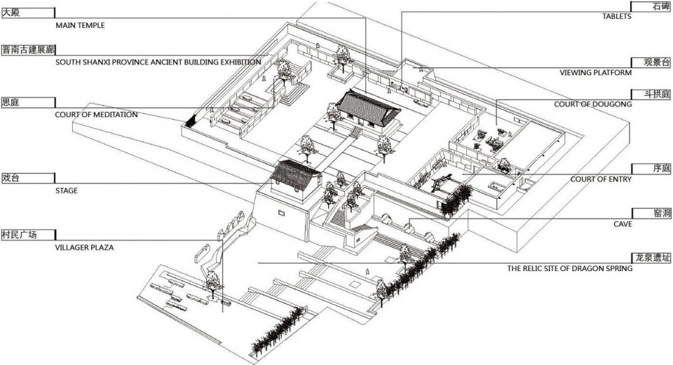 018-The Design of the Five-Dragons Temple Environmental Improvement, Shanxi, China by URBANUS