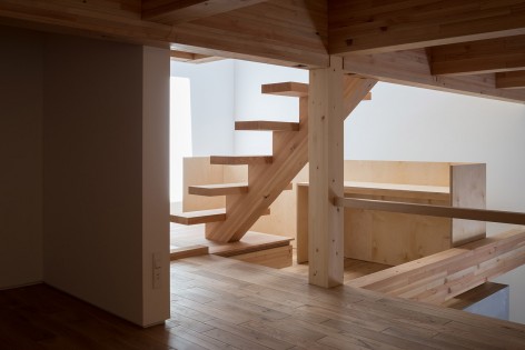 028-Feeling of distance of the house by Tsubasa Iwahashi Architects