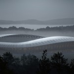 扎哈哈迪德事务所赢得格林森林流浪者足球场方案竞赛/ Zaha Hadid Architects