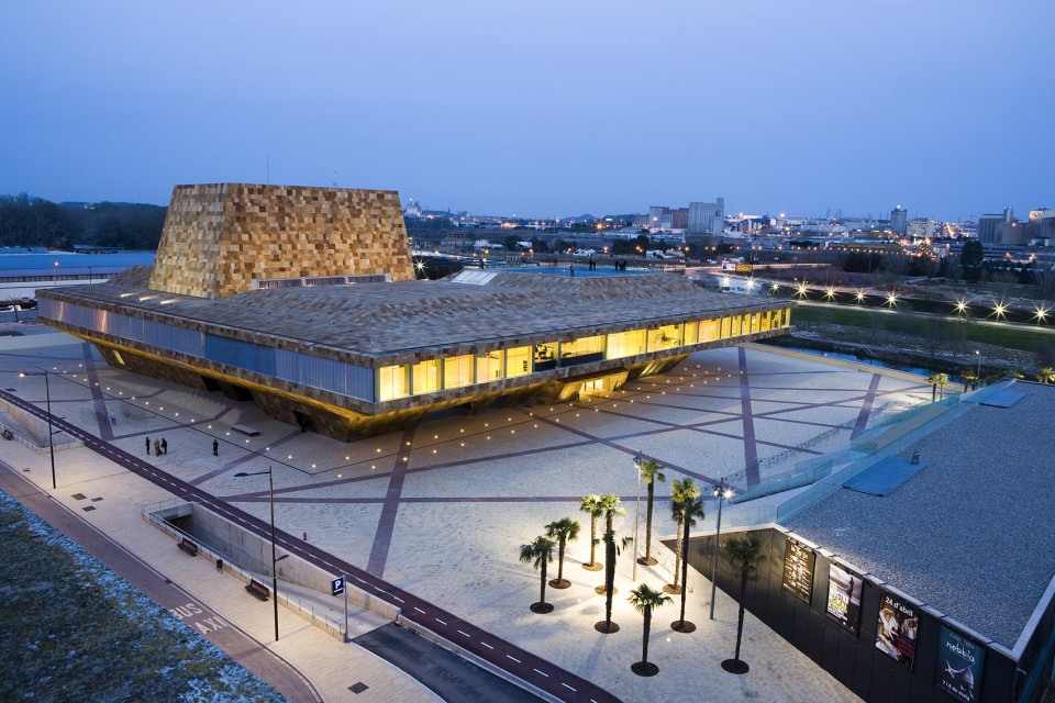 1-Lleida Theatre and Conference Center, Spain by Mecanoo
