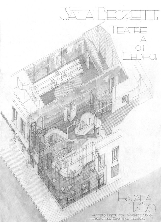 11-International Drama Centre by Sala Beckett