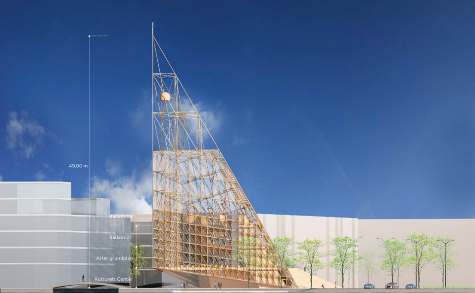 19-Proposal for renovation of Sydhavnen Church Competition by Architects of Invention