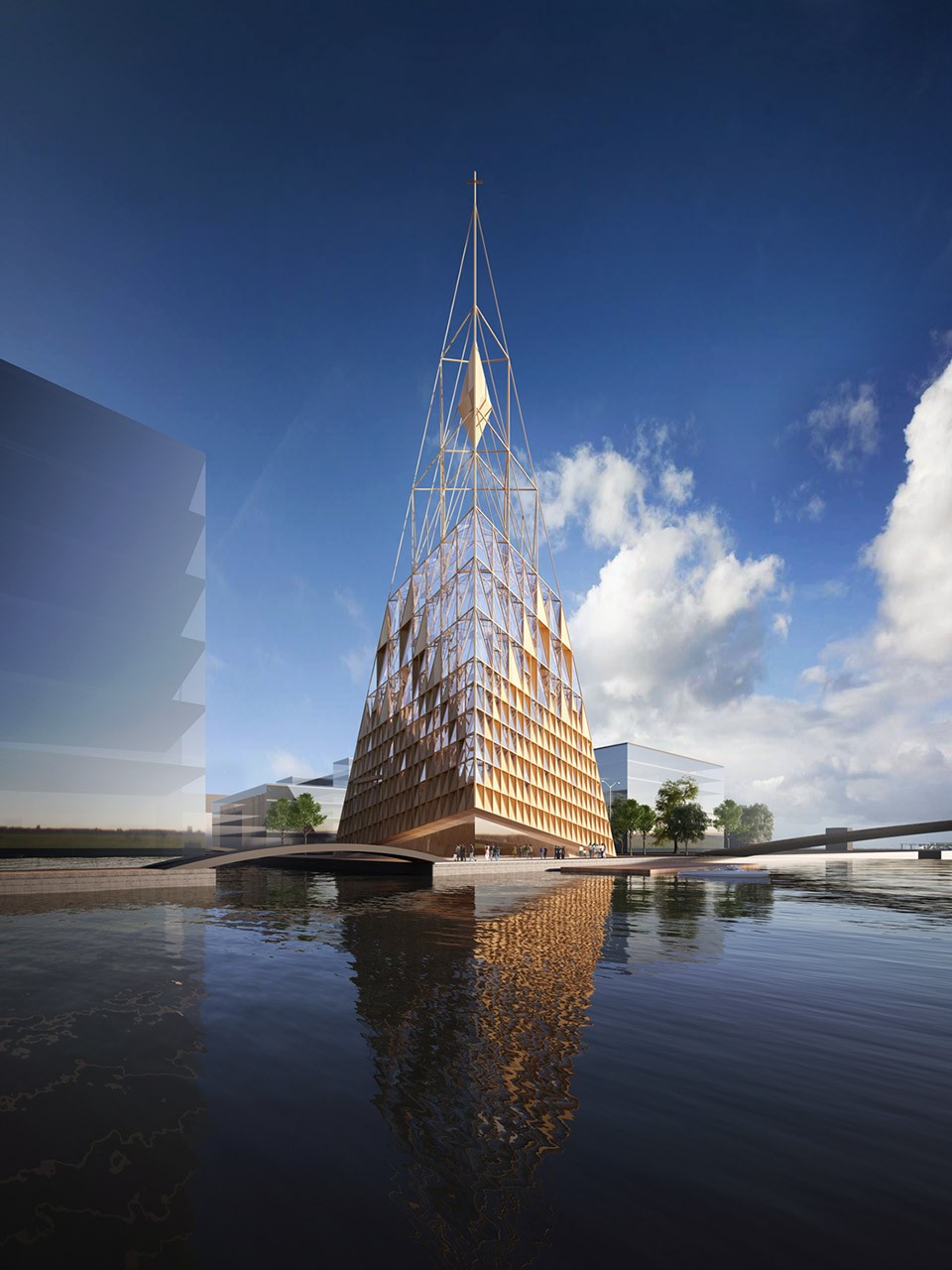 3-Proposal for renovation of Sydhavnen Church Competition by Architects of Invention