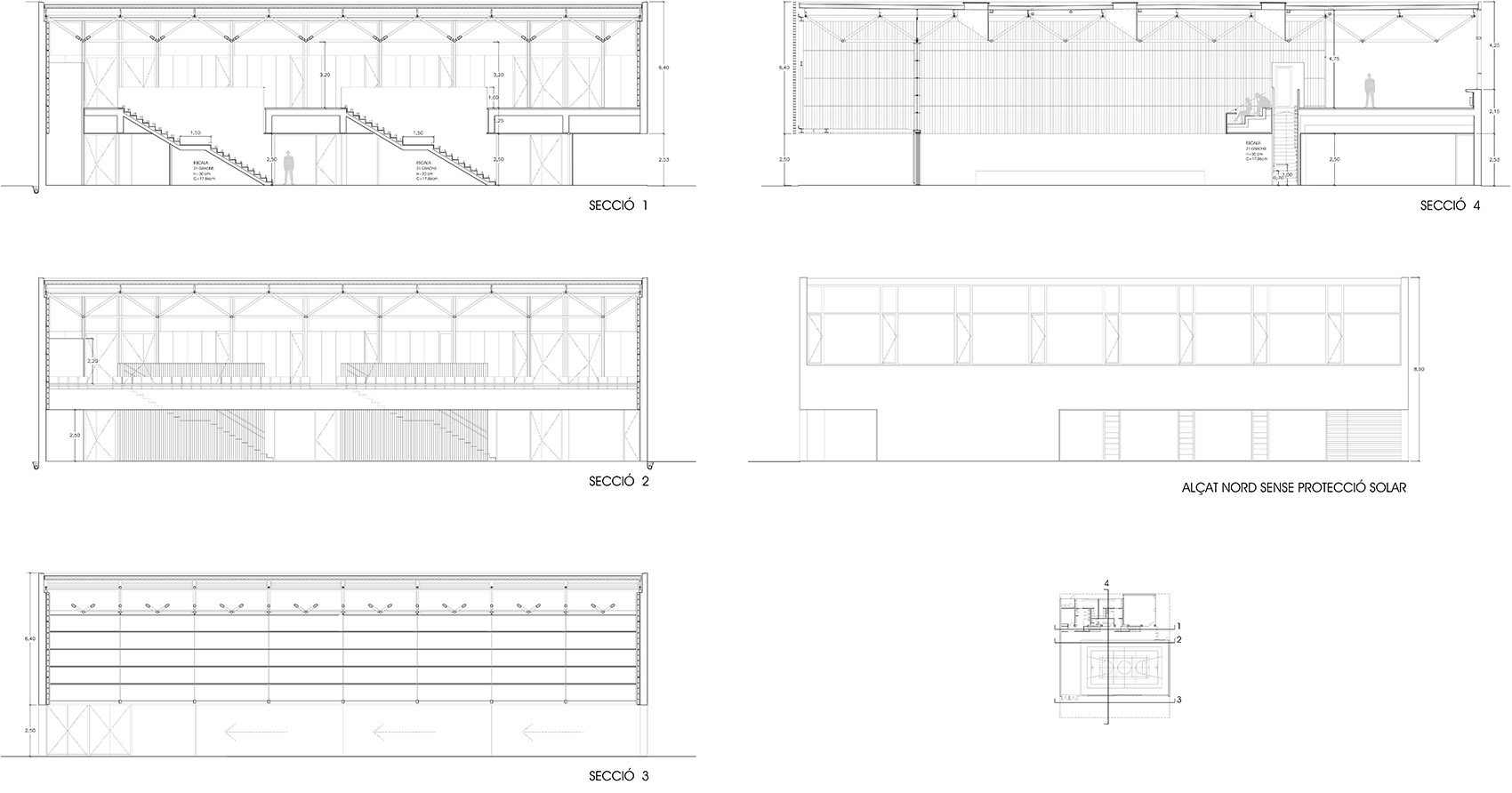 Escola Gavina’s multipurpose pavilion, Spain by gradoli & sanz ...
