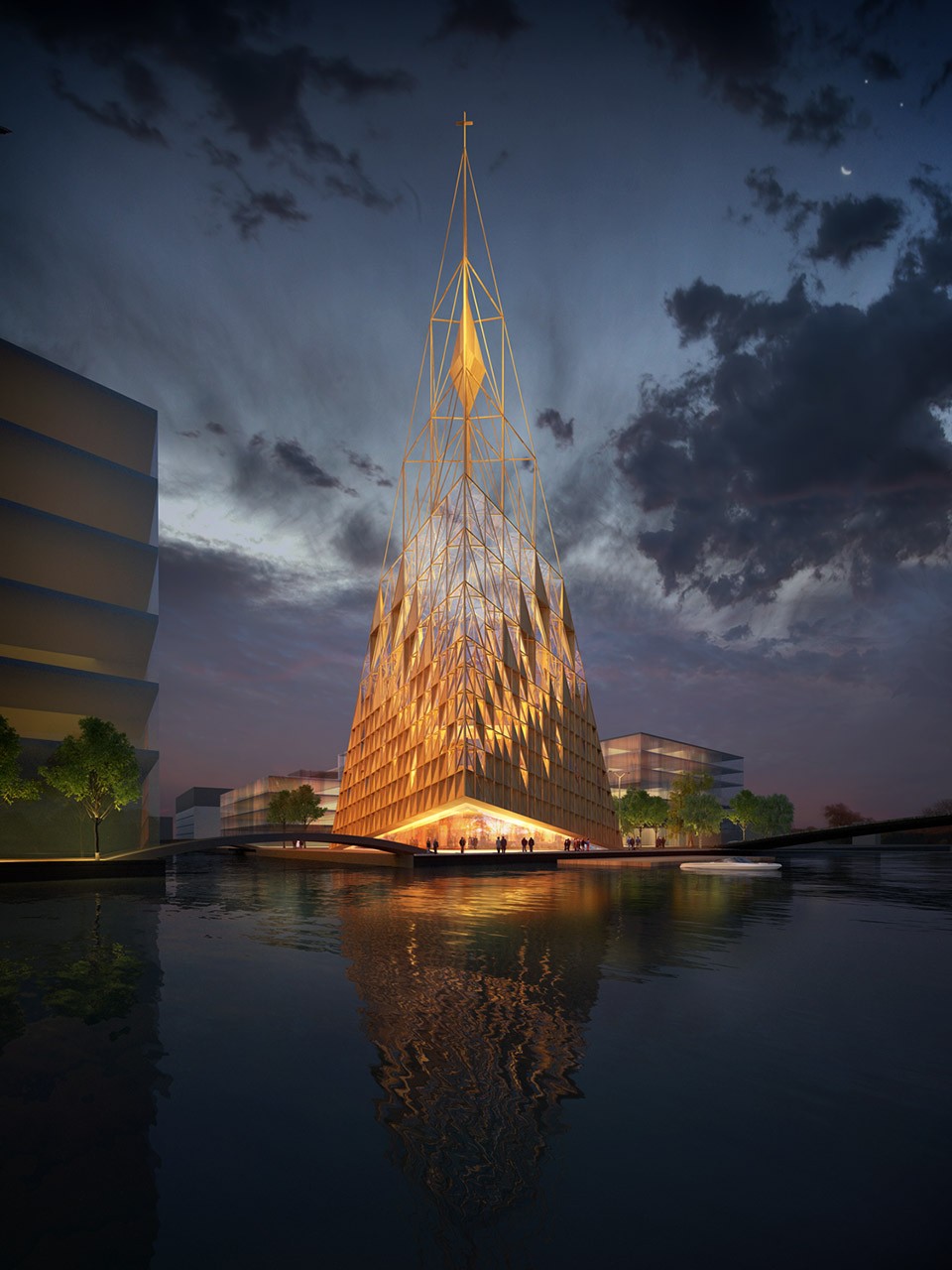 proposal for renovation of sydhavnen church competit