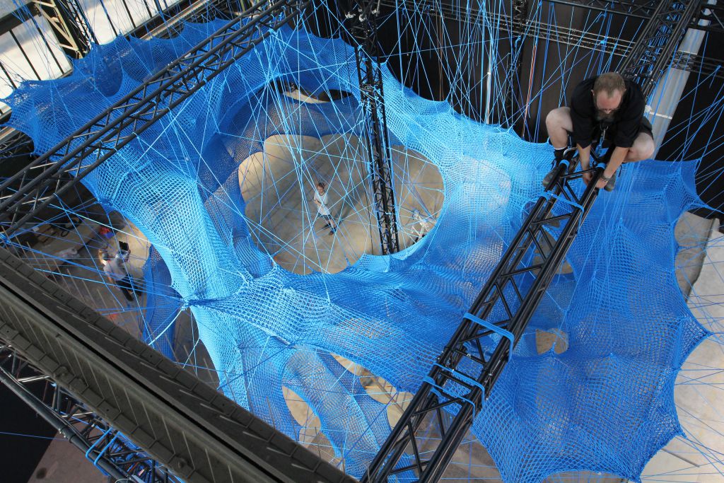 蓝色蜈蚣科隆管道装置numenforuse