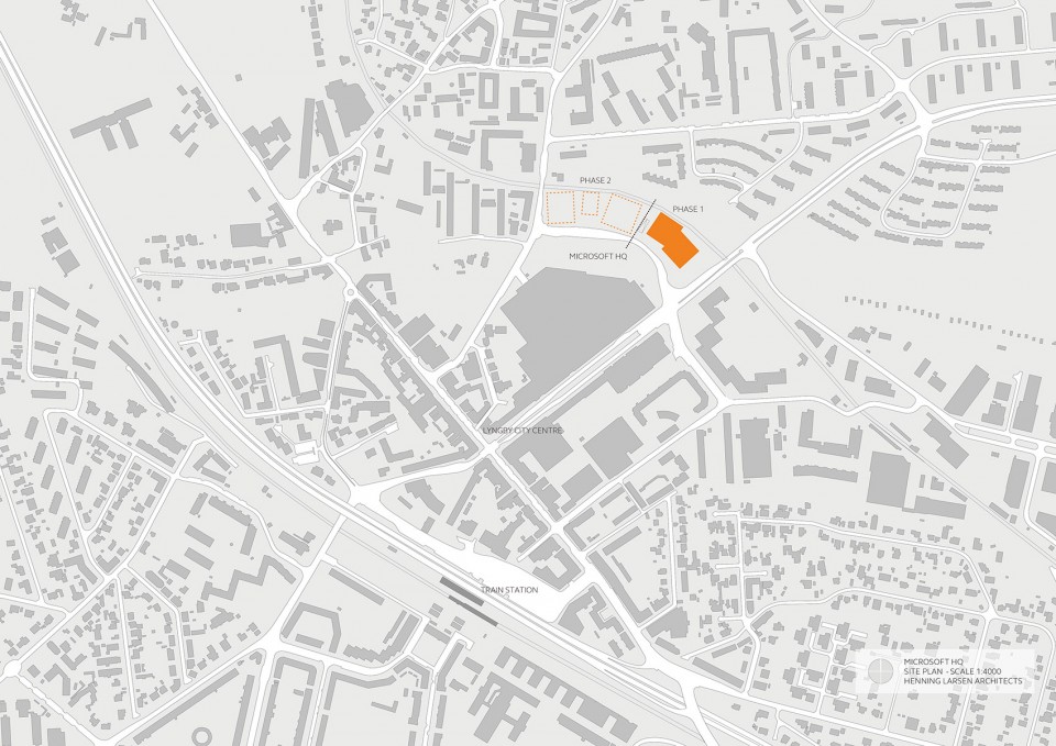 1164 MICROSOFT HQ SITE PLAN 1-4000